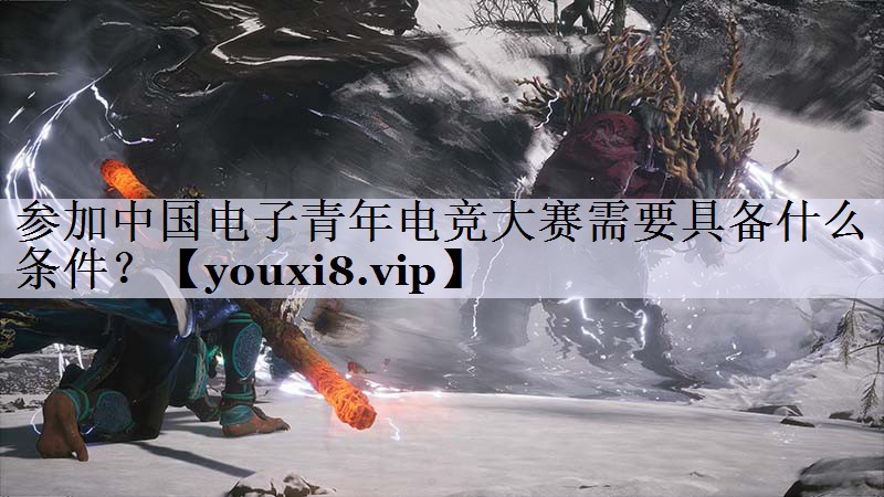 参加中国电子青年电竞大赛需要具备什么条件？