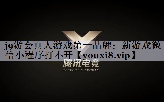 新游戏微信小程序打不开